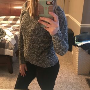 Gray Sparkly Sweater